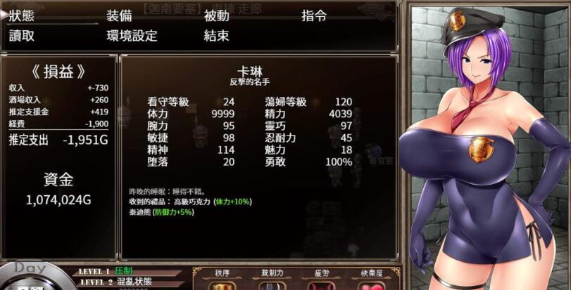 图片[4]-卡琳典狱长(ARRYN’S PRISON) V0.4中文汉化版 黑暗RPG游戏-小黄鸭acgn