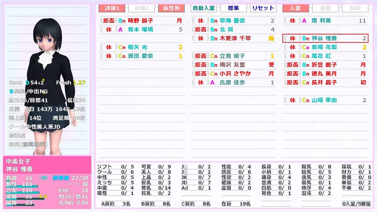 图片[4]-【经营SLG/汉化/动态】女子校裏換金所1+2 精翻汉化完结版【电脑+安卓吉里模拟器/4G】-小黄鸭acgn